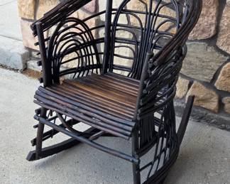 Adirondack rocking chair