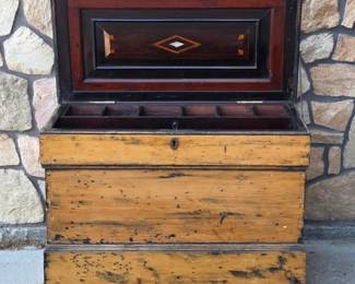 Antique tool chest