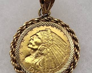 Gold and silver coins