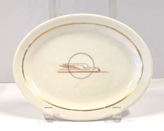 Collection of railroad china