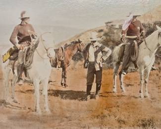 Early Western photographs. This one is of a sheriff and posse (note badges)