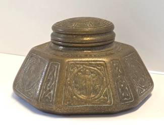 Tiffany Studios Zodiac desk accessories