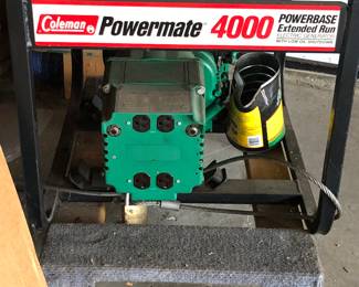 Coleman Powermate with Briggs Stratton 8 HP Motor