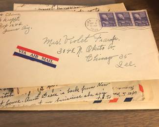 World War II era correspondence