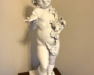 Rococo Style Sculpture of Child