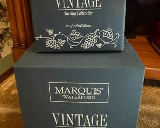 Marquis Waterford Vintage Collection Glassware