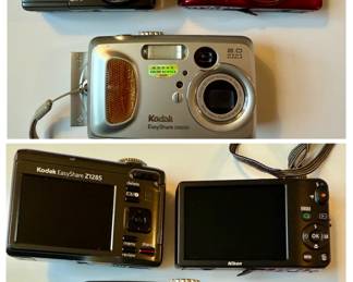 Cameras - Kodak EasyShare and Nikon CoolPix