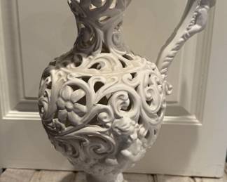 Capodimonte Porcelain Vase - Ardalt Capo Traforo, Italy - 5800