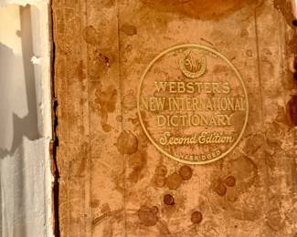 Webster's New International Dictionary, Second Edition