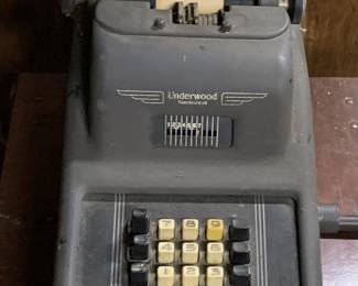 Vintage Underwood adding machine