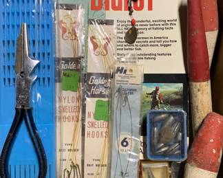 The next four images are a selection of fishing accessories