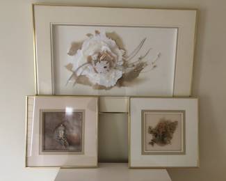 Mixed media art by Colussi.