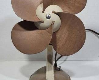 1 940s Samson Safe Flex Oscillating Fan 1244 N. Rubber Blades.