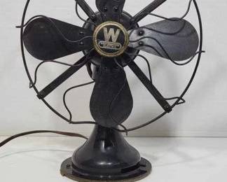 1 Rare Westinghouse Electric. Oscillating Fan