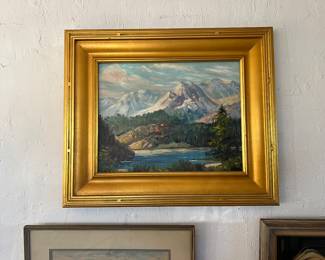 Oil painting....signed Oren White