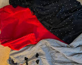 Vintage clothes...Glengyle knit dress, Adolfo, Spencer Jeremy, Positano, Escada, etc....above is a sample