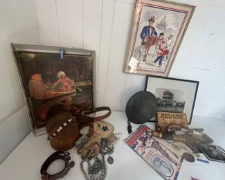 American Indian objects.....military objects