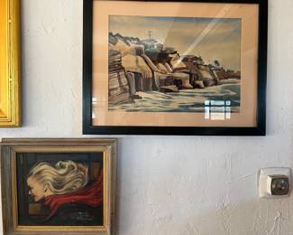 Stanislaus Sowinski (1927-2010) oil/watercolor