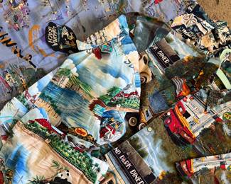 Vintage Hawaiian Shirts...San Diego, Laguna Beach....