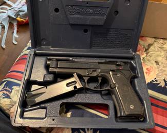 Beretta 9mm pistol