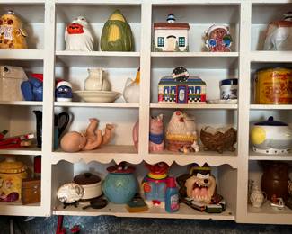 Huge Collection of Classic Cookie Jars