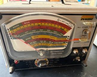 Vintage Sears Penske Super Automotive Analyzer 244.21032 Made In USA