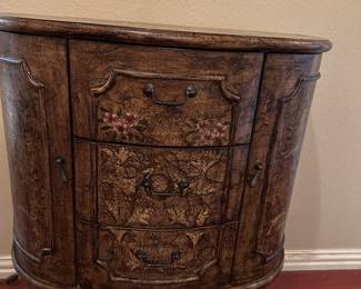 Curved Bombay chest