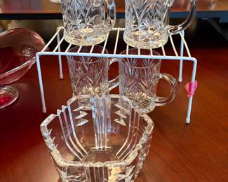 Vintage Fontenay Crystal MugS