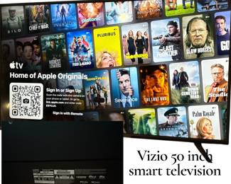 Vizio 50" smart television