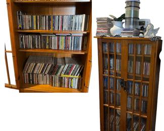 Cd Holder and many, many CD's         all sold separately