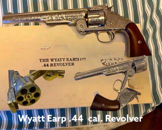 Pistol #3 - The Wyatt Earp - .44 cal. revolver