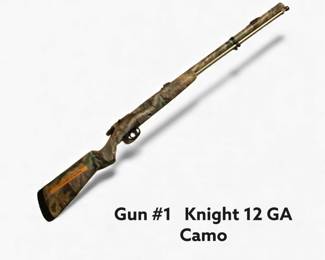 Gun #1 Knight 12 Ga Camo