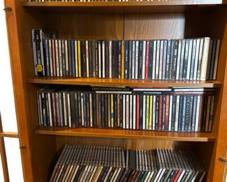 Cd Holder and many, many CD's          all sold separately