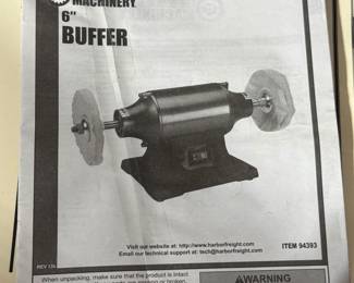 G2 Central Machinery 6" buffer