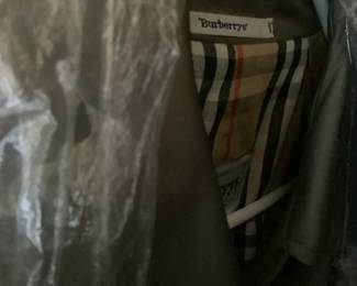 Burberry coat 