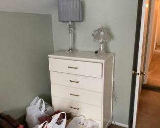 White chest , good condition and clean 