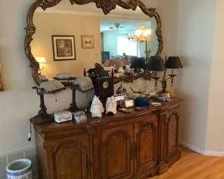 Buffet and beautiful mirror,Lenox Sleds 