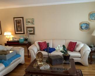 Sofa and love seat , clean and good condition 