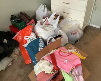 Children’s clothes with tags 