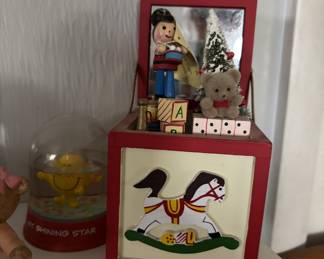 Christmas themed music box  