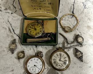 Vintage pocket watches