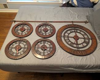 Uttermost Time Zones Wall Clock