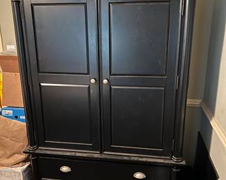 Pottery Barn Wardrobe Armoire