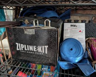 Zipline and Slackline