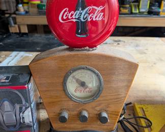 Vintage Working Cocacola AmFM Radio