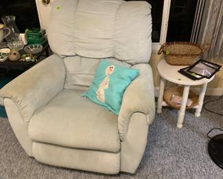Vintage microfiber lazyboy recliner