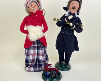 Byers' Choice carolers lot