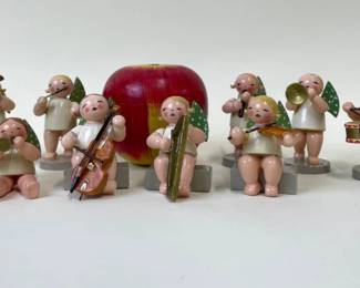 Wendt and Kuhn German angel musician figurines