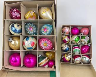 Shiny Brite ornaments