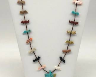 Sterling fetish necklace